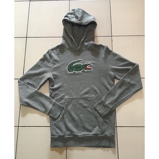 hoodie lacoste big logo