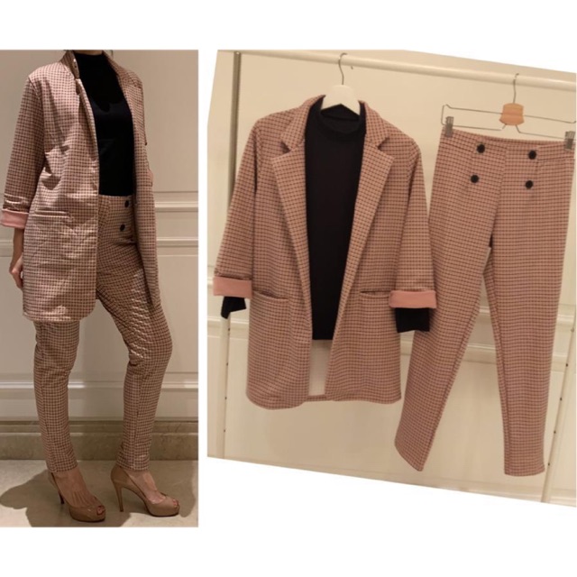 celana dan blazer vivaldi original motif 02