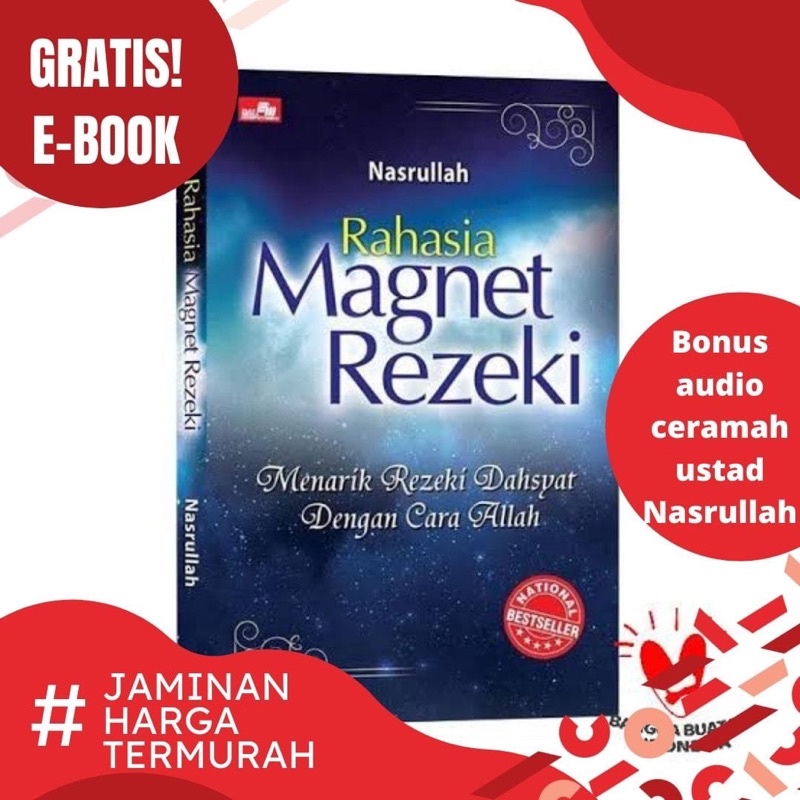 Buku Rahasia Magnet Rezeki Ori Gratis Audio Ebook Shopee Indonesia