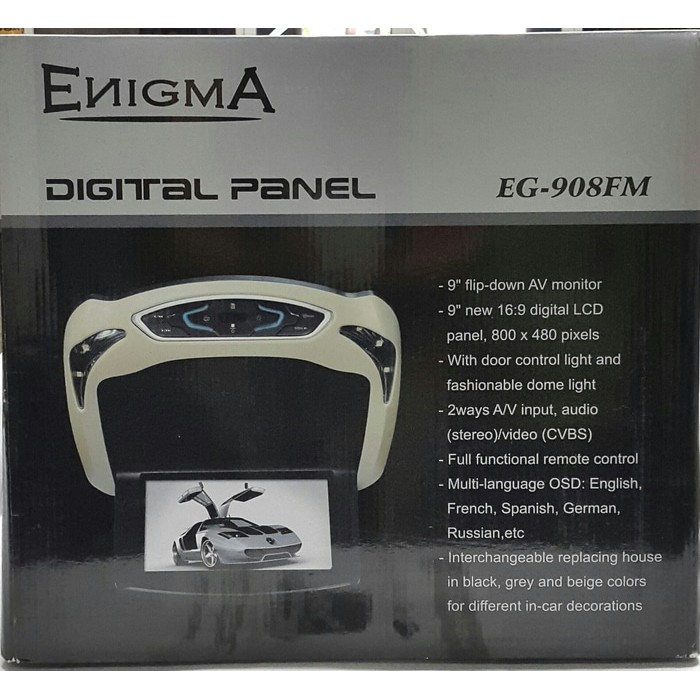 MONITOR PLAFON - ROOF MONITOR ENIGMA EG-908FM