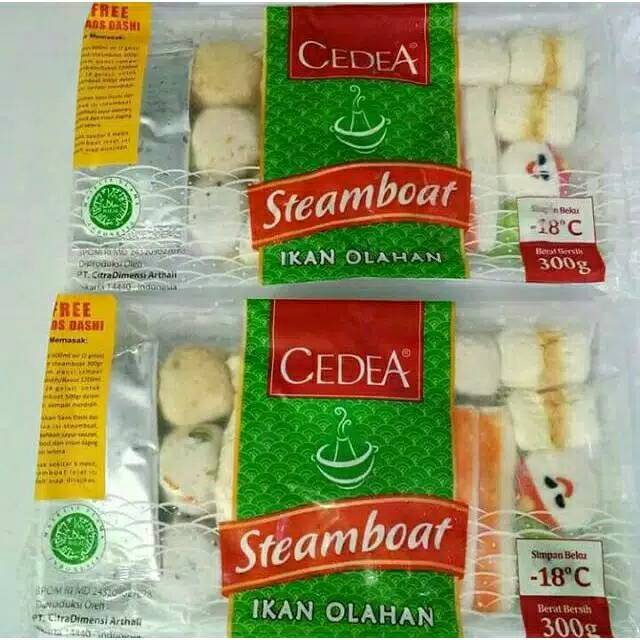 

Seafood Cedea Steamboat Instant + bumbu kuah 300gr