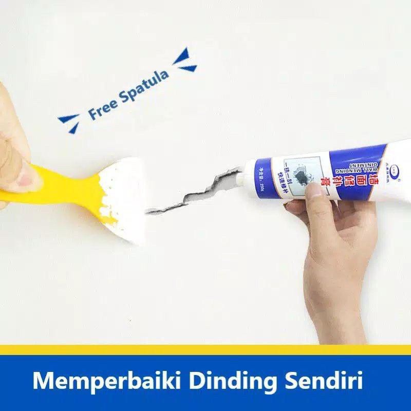 [JUALSEMUA18]krim penambal lubang dinding 1 set/ wall repairing / krim amplas penutup lubang L01