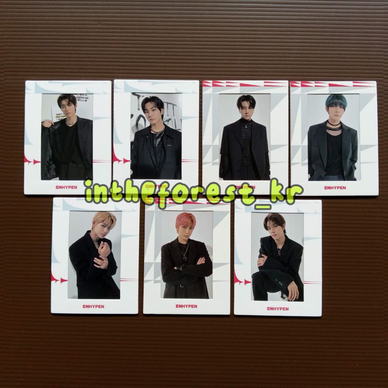 PC / PHOTOCARD ENHYPEN DIMENSION ANSWER BENEFIT WEVERSE (JAKE JAY SUNGHOON JUNGWON HEESEUNG NIKI SUN