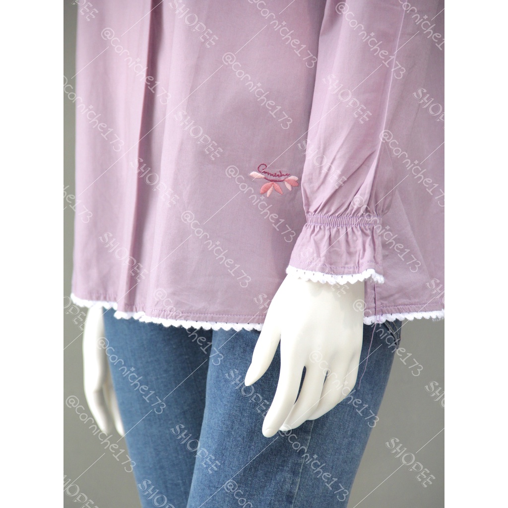 Corniche Alda Blouse Purple - TW231515