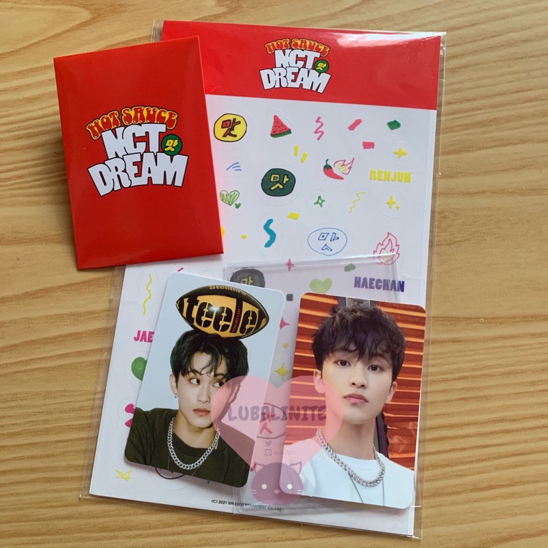 NCT DREAM PHOTOCARD DECO SET MARK SET