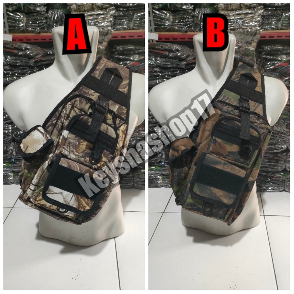 Slingbag camo / tas selempang motif camo