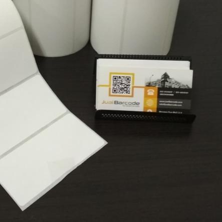 

۝ LABEL STICKER BARE PRODUK UKURAN 100mm X 50mm - isi 1.000 pcs ✾