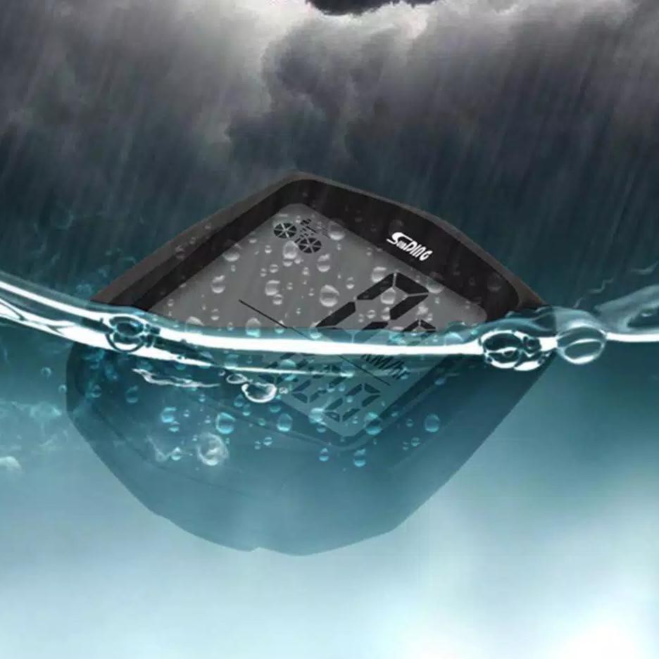 ☈ WH-37 Sunding Stopwatch Komputer Speedometer Sepeda Odometer Komputer LCD Berkabel Tahan Air (Sale