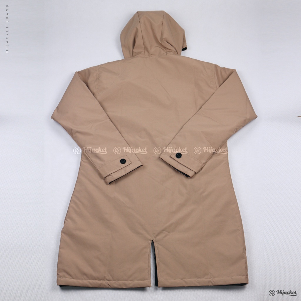 Hijacket Ixora Cream Parachute Wind & Water Prouf Original Guranteed Free Goodie Bag & Keychain-2