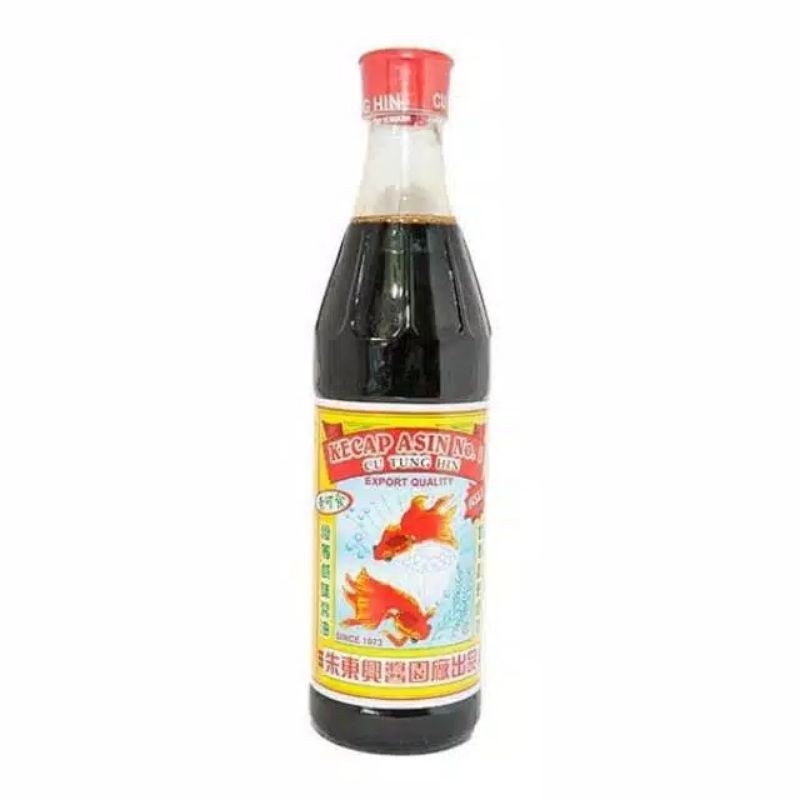 Kecap asin ikan mas koki CU TUNG HIN 650ml