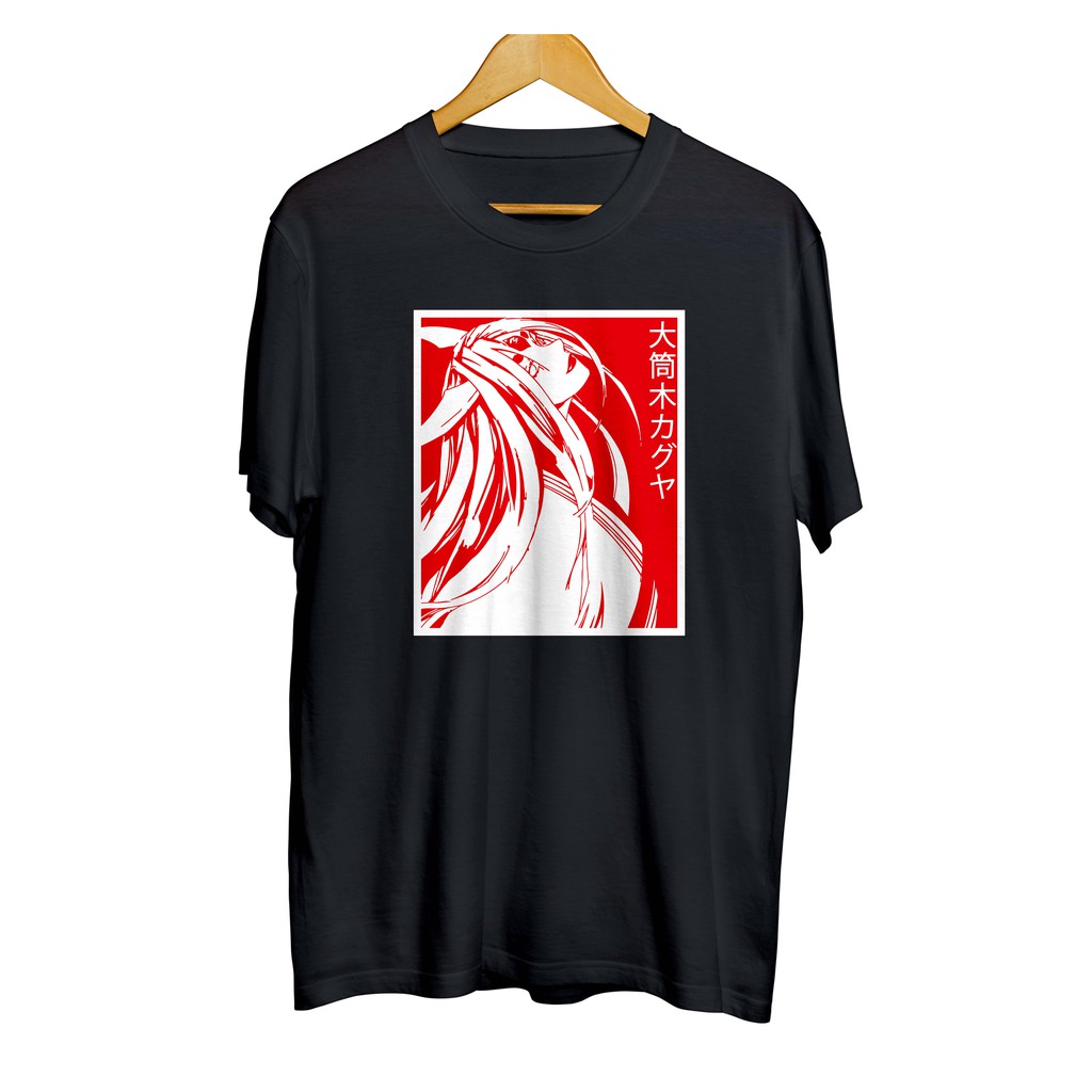 Kaos distro anime KAGUYA OTSUTSUKI - WAIFU material cotton combed 30s