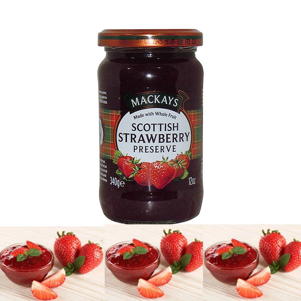 

MACKAYS STRAWBERRY JAM 360GR