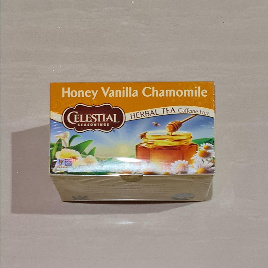 Celestial Seasonings Honey Vanilla Chamomile Herbal Tea 20 x 2.35 Gram