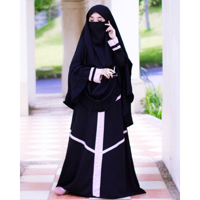 aisyah by ummah / dress busui / gamis / gamis daily / set gamis murah berkualitas / gamis original