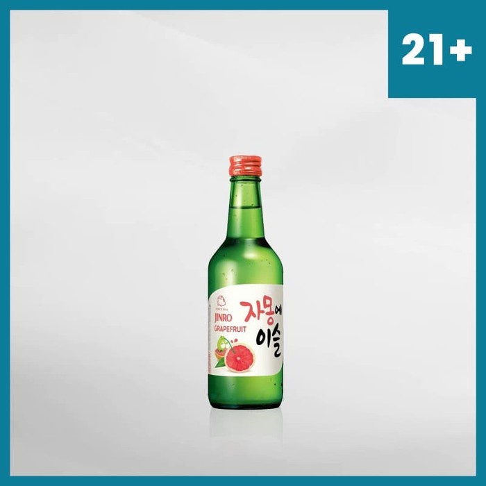 Soju Jinro Chamsiul Grape Fruit 360 Ml ( Original &amp; Resmi By Vinyard )