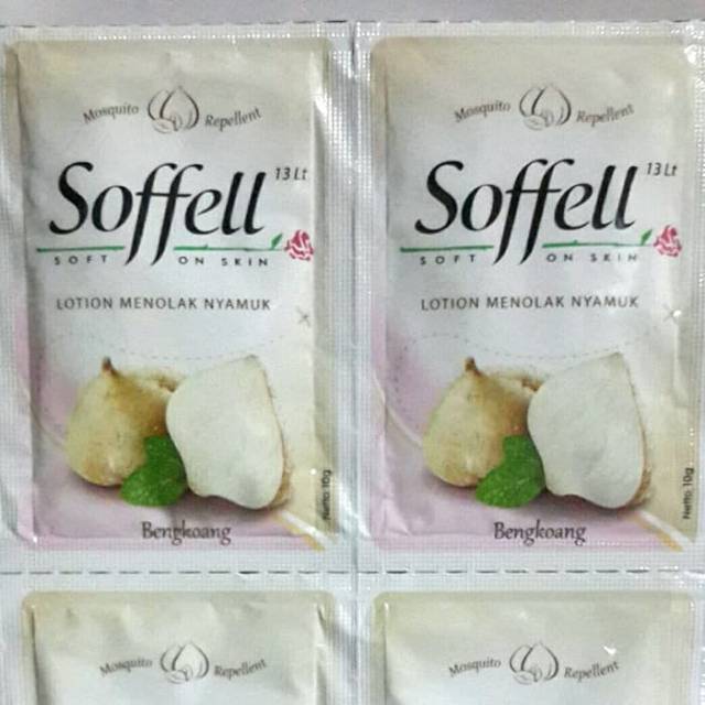 Soffell Lotion Anti Nyamuk Bengkoang 1 Renceng