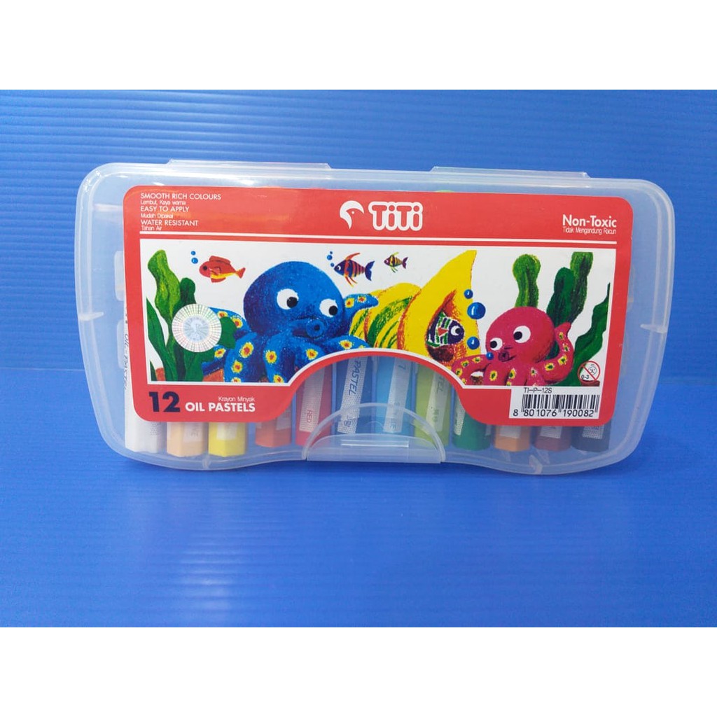 

CRAYON OIL PASTELS 12 TI-P-12S HEXAGONAL TITI/PTR700044613
