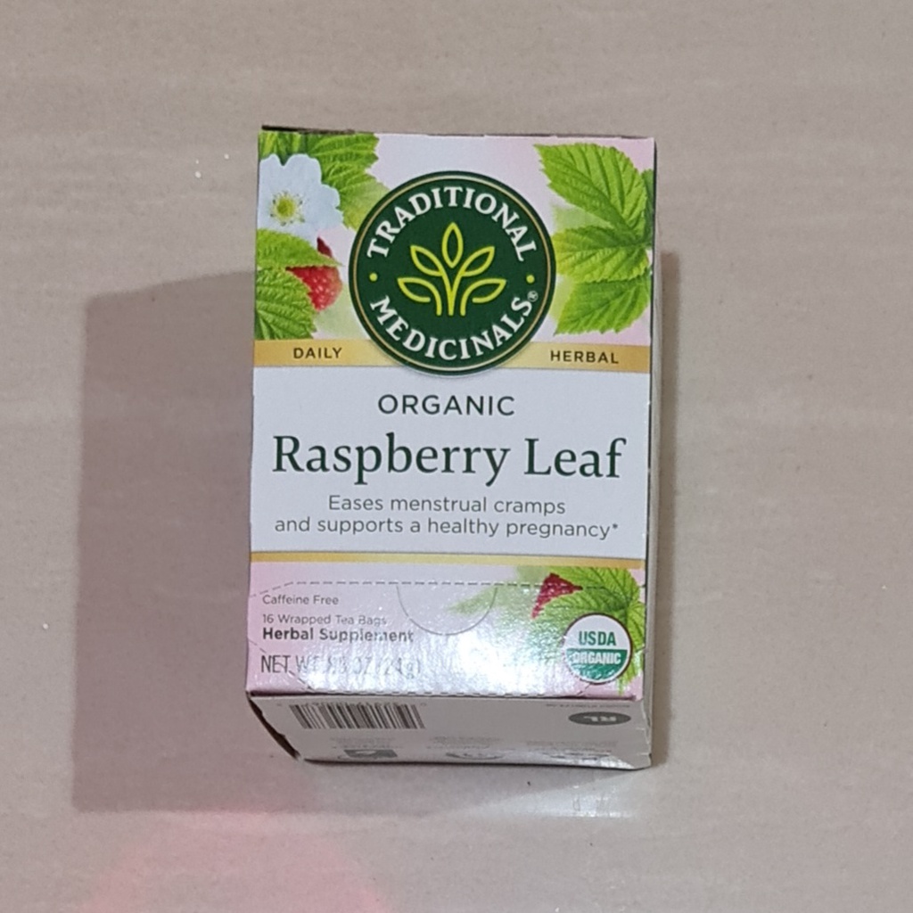 

Teh Traditional Medicinals Organic Herbal Tea Raspberry Leaf 24 Gram