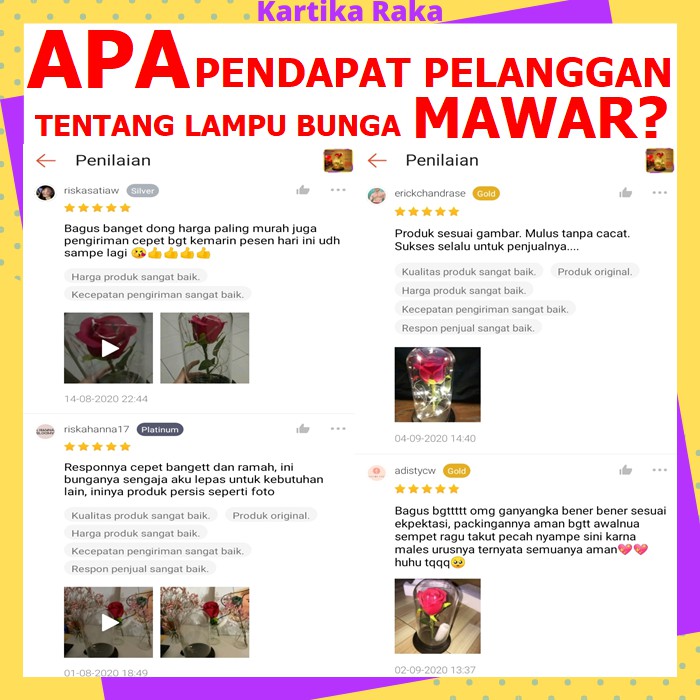 [COD]Lampu Tumblr tidur hias kamar Dekorasi Bunga Mawar dengan LED + Alas Kayu + Dome Transparan