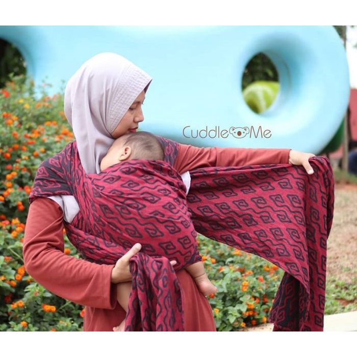 GEND29 GENDONGAN RINGSLING CUDDLE ME RINGSLING JACQUARD