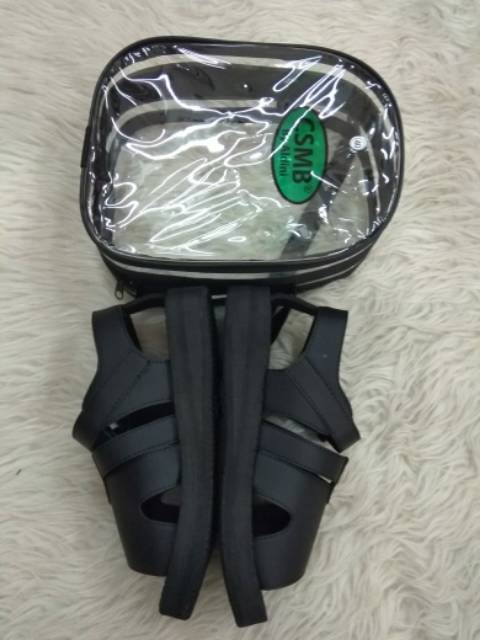 Sepatu Sandal Haji &amp; Umroh Perempuan, Hitam