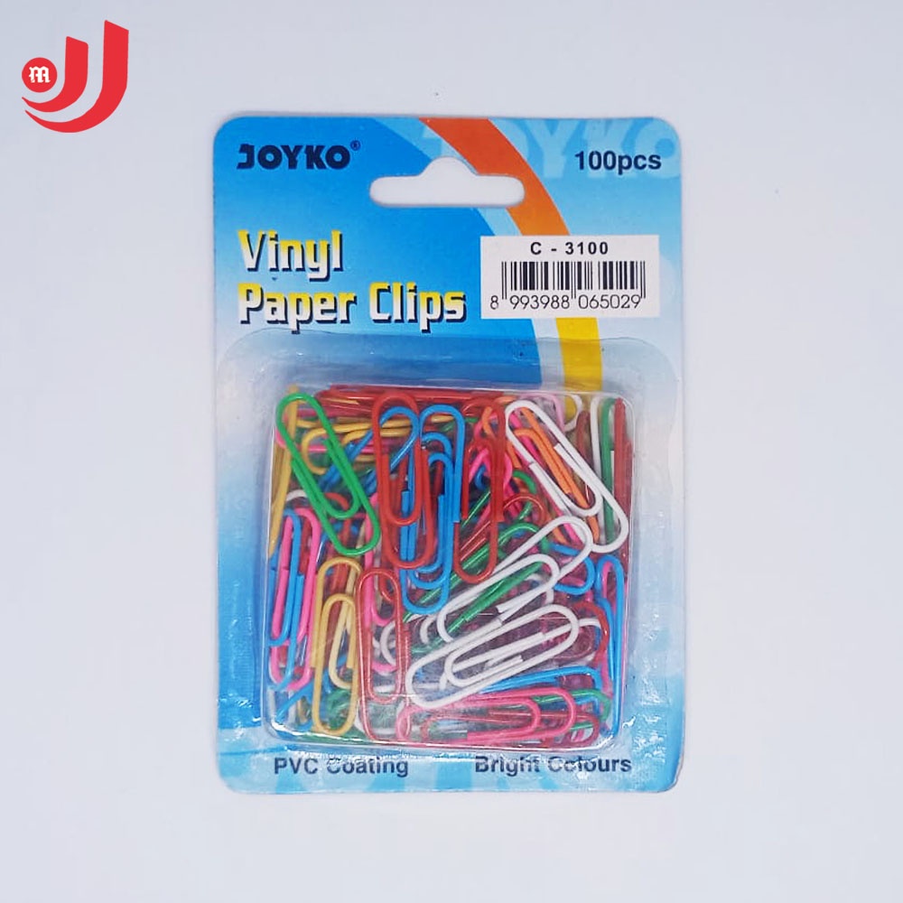 

Paper Clip JOYKO Warna-Warni (Vinyl Paper Clips JOYKO)