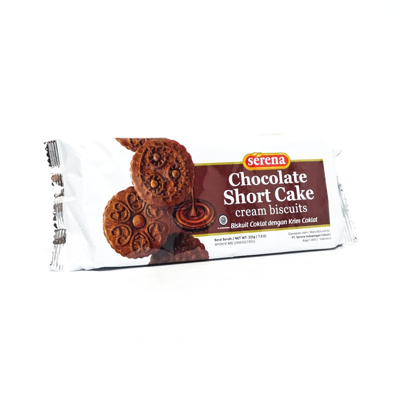 

Serena Biskuit Short Cake Chocolate Bks 225g