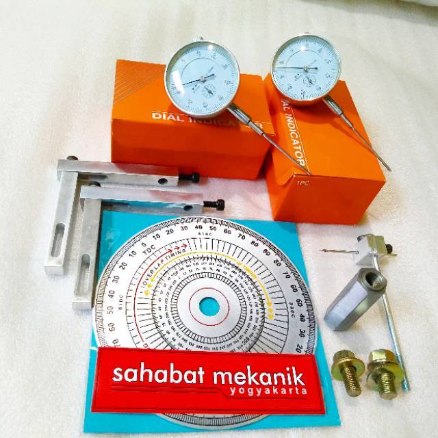 Dial indikator busur derajat dial set indikator