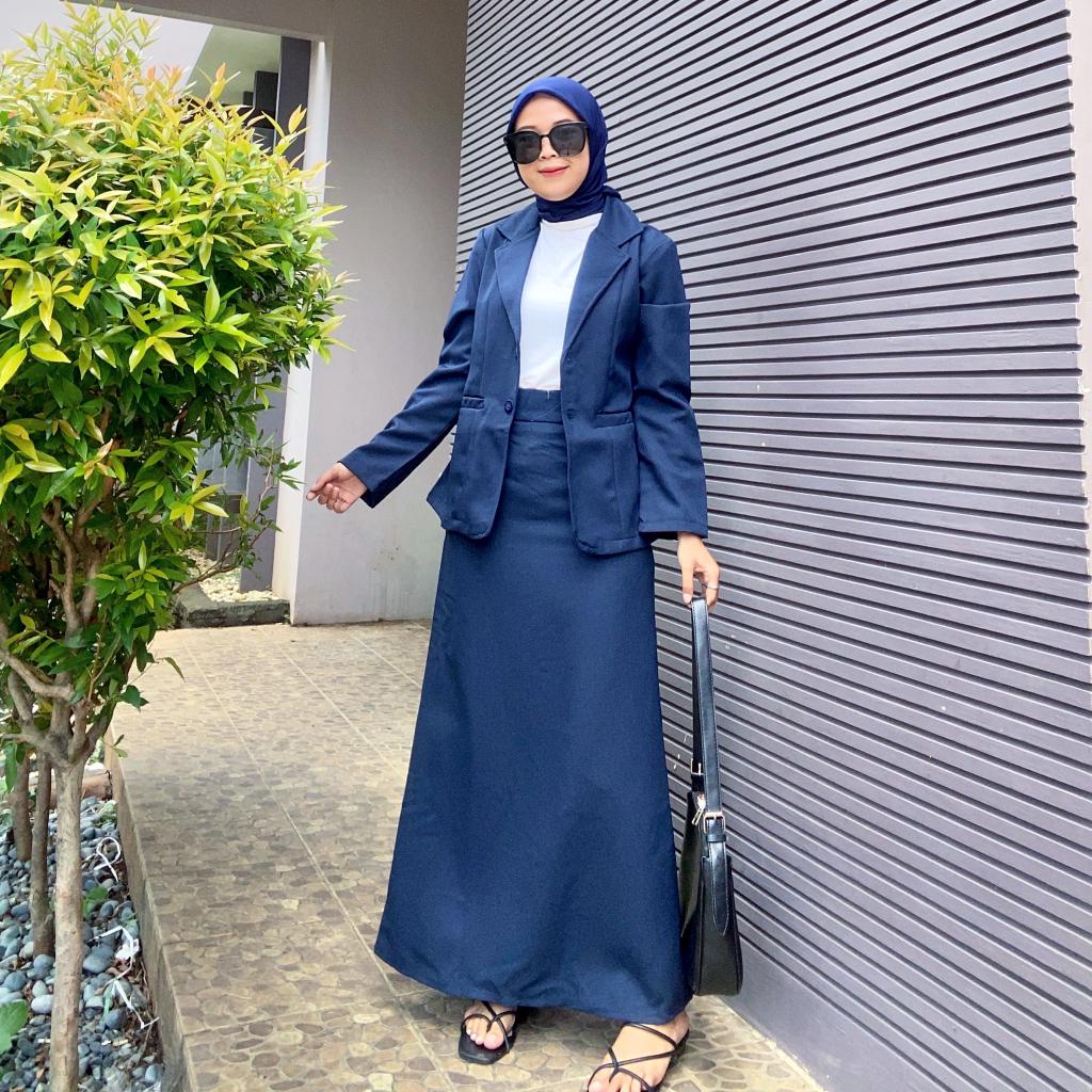 Rok Kerja Model A / Rok Kantor (04)-6