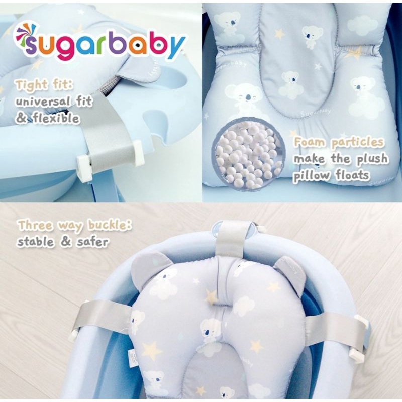 BABY BATHER | BATHTUB BAYI SUGAR BABY BATHER BATH TUB BAYI ... SUGAR BABY ULTRASOFT BABY BATH PILLOW / SUGAR BABY BANTAL MANDI BAYI PILLOW / BATHER SB 115