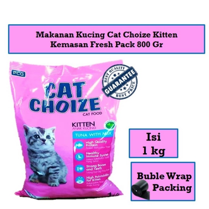 MAKANAN KUCING CAT CHOIZE KITTEN 1 Kg | Cat Choize Kitten