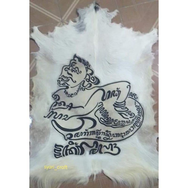 Semar Huruf Jawa Kulit Kambing Full body