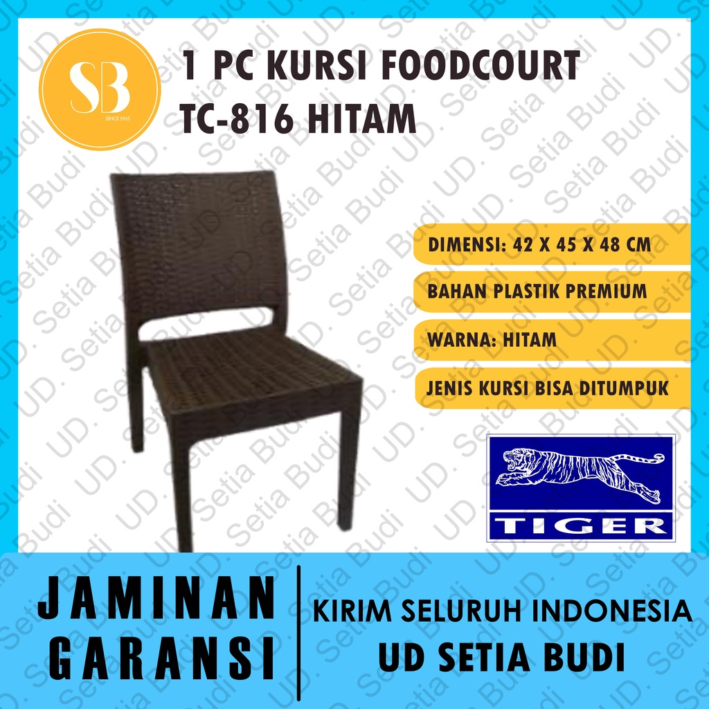 Kursi Foodcourt / Kantin Tiger TC-816