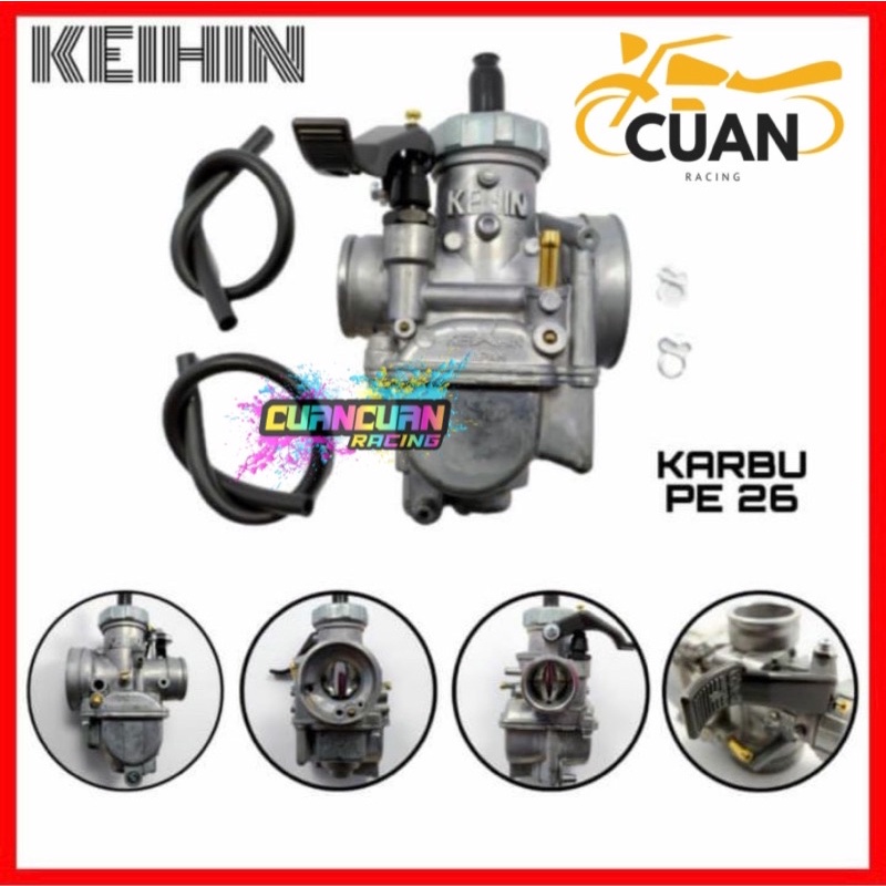 Karburator KEIHIN PE 24 PE 26 PE 28 Karbu Carburator Pe24 Pe26 Pe28 Karbulator Universal