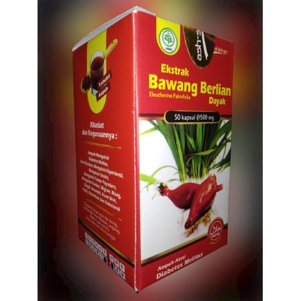 Ekstrak Bawang Dayak | Bawang Berlian Dayak 50 Kapsul Dijamin Asli Original 100%
