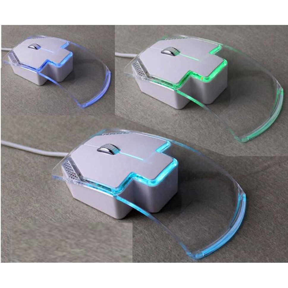 Mouse USB Transparent Silent Click LED / Mouse USB Transparent / Mouse USB Silent Click