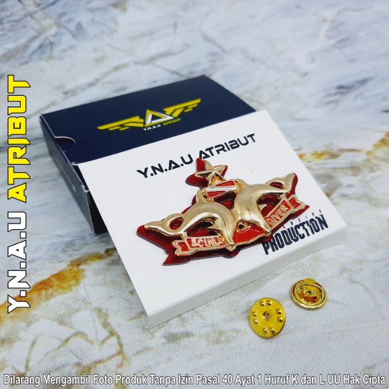ATRIBUT POLRI / PIN SQUBA DIVER POLRI / PIN SAR DARAT POLRI