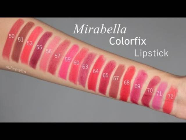 MIRABELLA ColorFix Lipstick