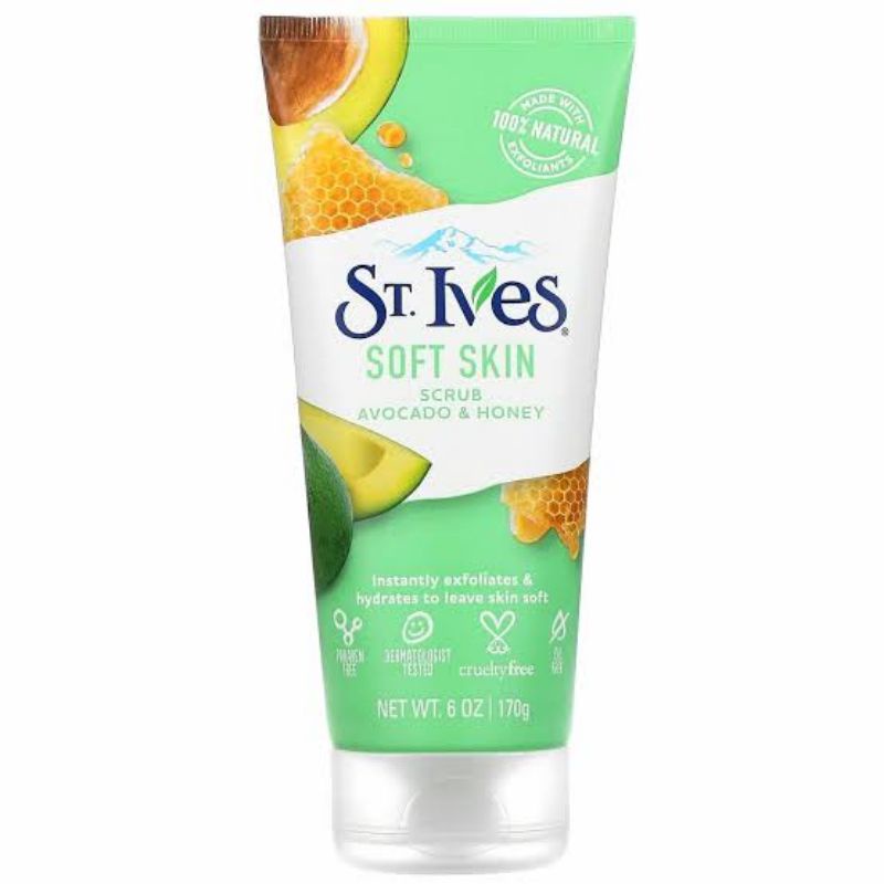 ST.LVES SOFT SKIN SCRUB AVOCADO 170