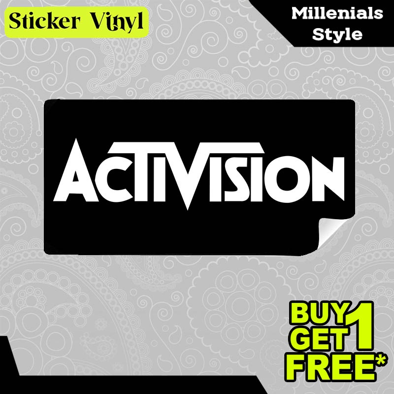 

Stiker Sticker Activision Logo Gambar Unik Desain Keren dan Kekinian Aesthetic Bahan Vinyl Satuan Anti Air