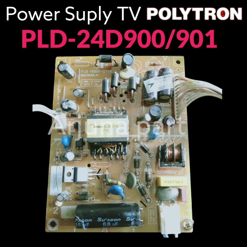 power suplai tv Polytron pld 24D900 - psu tv Polytron 24d900 - psu tv Polytron pld 24d901