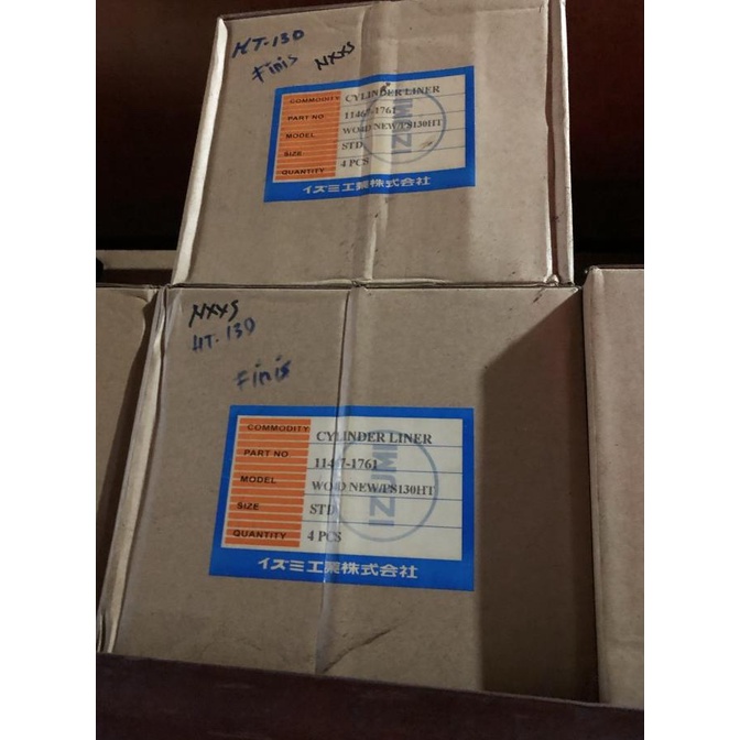 @@@@] Liner/Foring/Boring/Cylinder Liner Toyota Hino Dutro Dyna HT 130