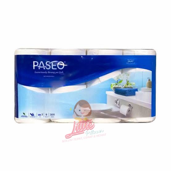 LPD (Isi 8roll - TISU TOILET) Tisu paseo toilet elegant roll / tissue wc 12 roll / tisu toilet / tis