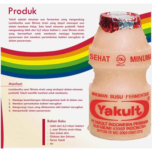 Minuman Kesehatan Yakult