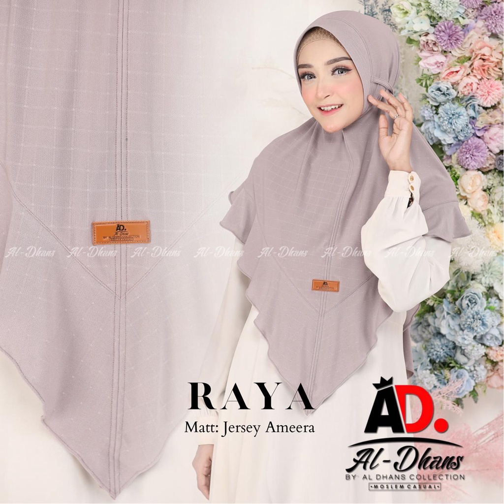 Jilbab Instan Raya Jersey Ameera By Al-Dhans