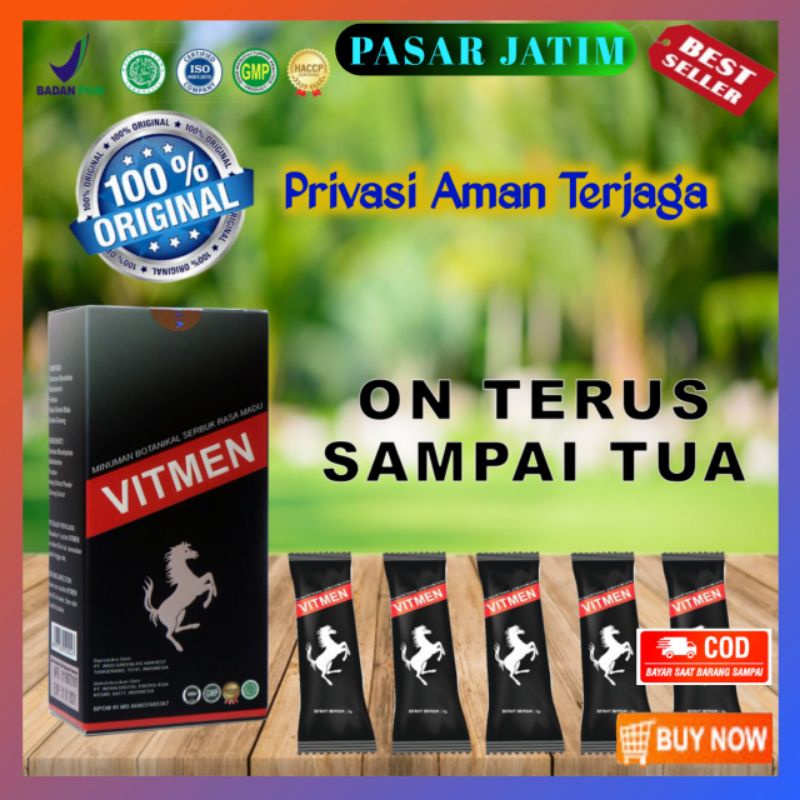 VITMEN OBAT KUAT TAHAN LAMA MINUM SERBUK SUPLEMEN PRIA DEWASA RASA MADU/ PRIA PERKASA/ EJAKULASI DIN