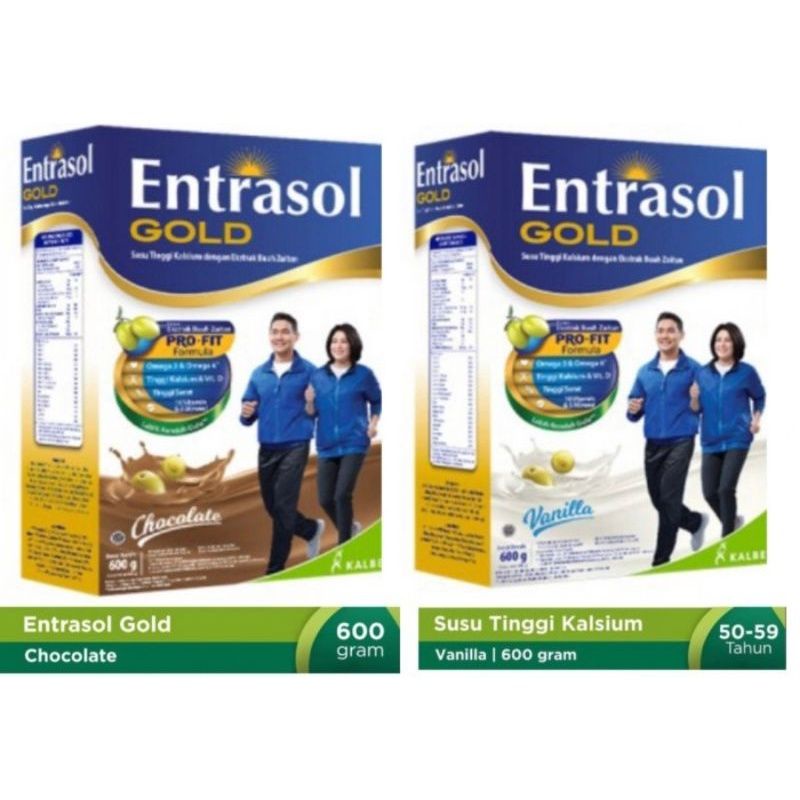 

ENTRASOL GOLD VANILA COKLAT 340gr