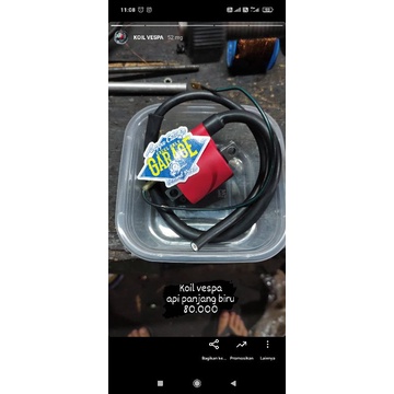 koil vespa racing koil 2T platina cdi koil Aing
