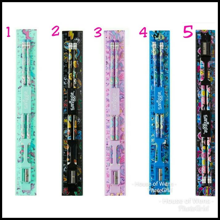 

Force | Smiggle Combo Ruler - Pengaris Set Smiggle