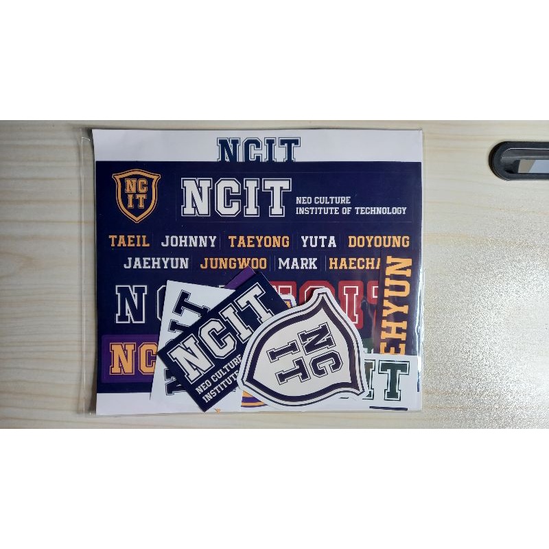 (BOOKED) STICKER LAPTOP DECO NCIT NCT 127 MERCHANDISE JAEHYUN